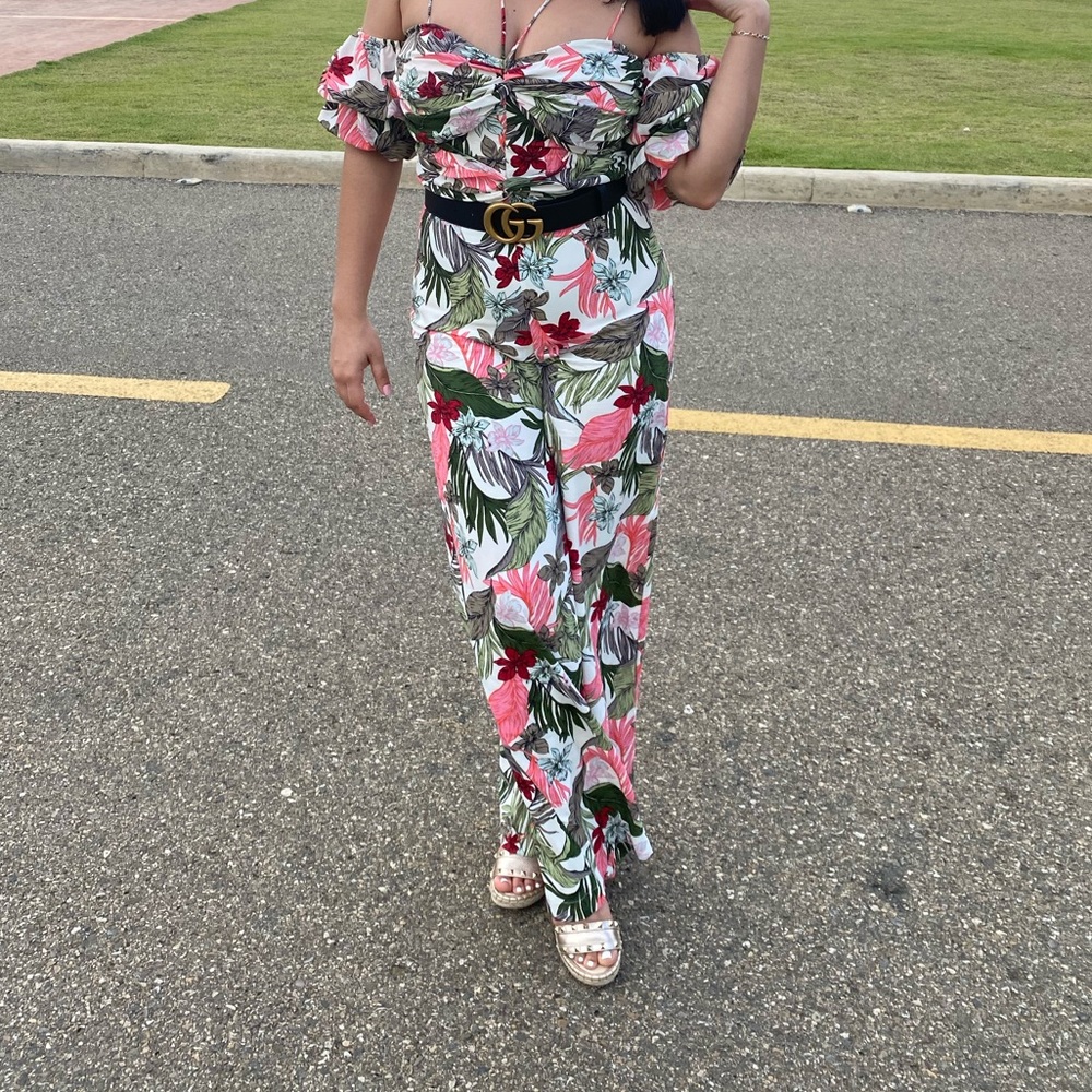 Floral Jumpsuit